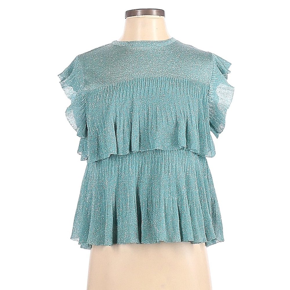 Zara | Size S | Aqua Sleeveless Top